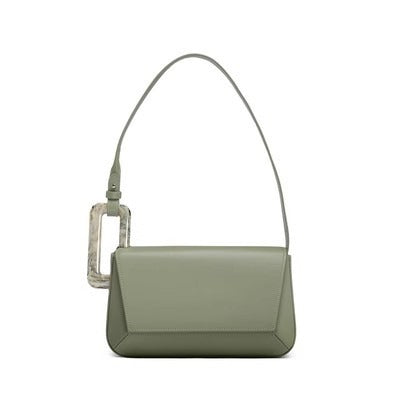 Underarm bag, female niche design, geometric small square bag, high-end texture, portable shoulder bag