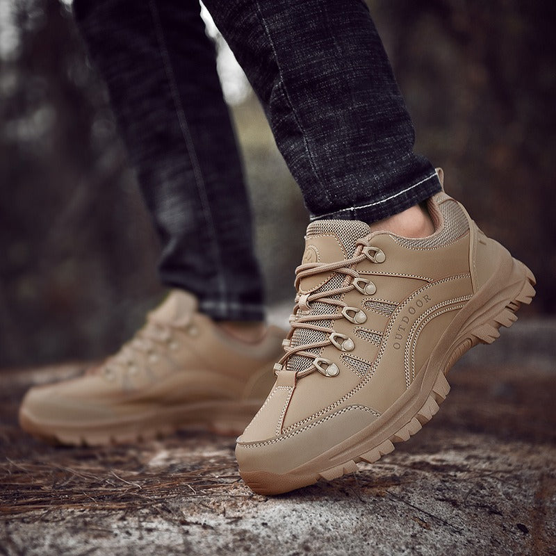 Oversized hiking shoes Men's autumn and winter outdoor