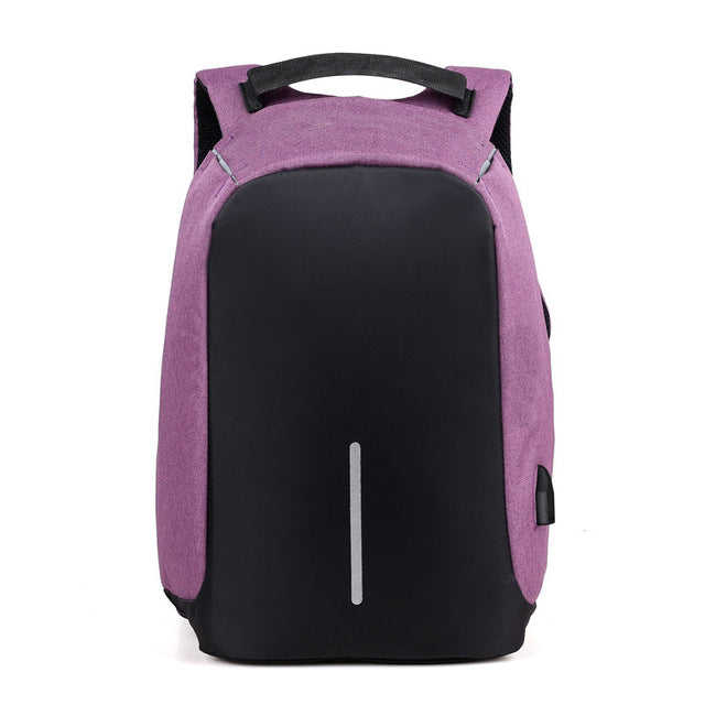 Anti-theft Bag Travel Backpack Women Large Capacity Business USB Charge Men Laptop Backpack College Student School Shoulder Bag