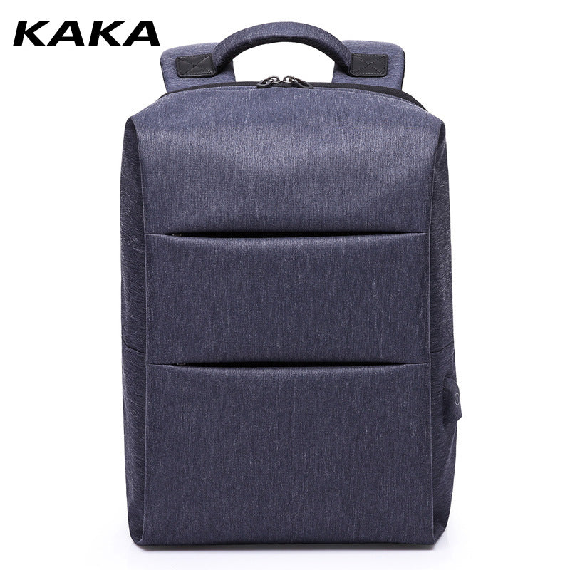 New Travel Backpack Computer Backpack Men's Student Schoolbag Waterproof Rechargeable Backpack Men