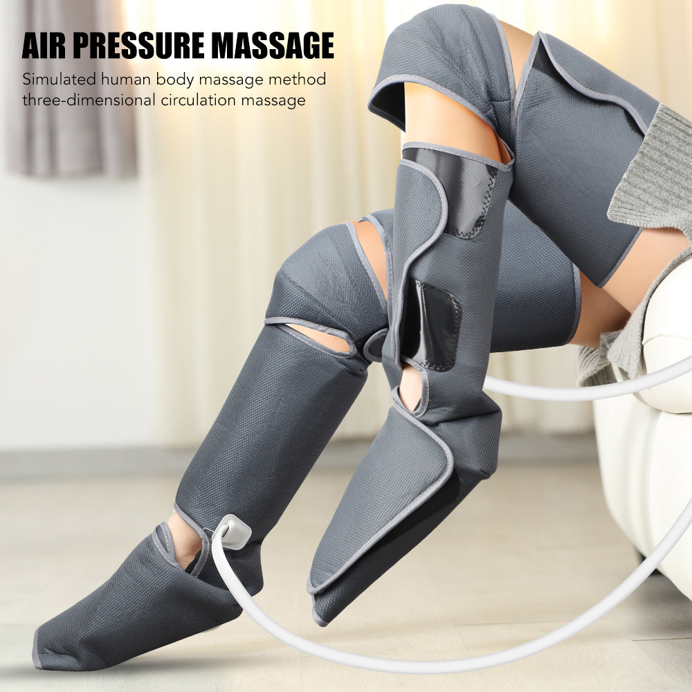 Air Wave Leg Massager Calf Thigh Beauty Leg Instrument Foot Airbag Massage Acupressure Hot Compress