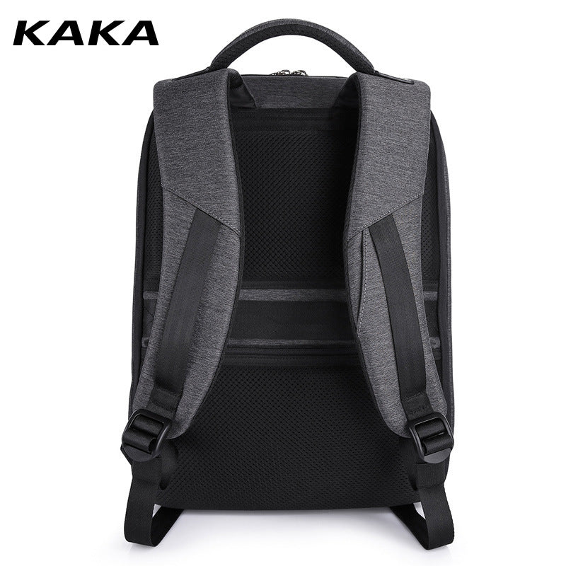 New Travel Backpack Computer Backpack Men's Student Schoolbag Waterproof Rechargeable Backpack Men