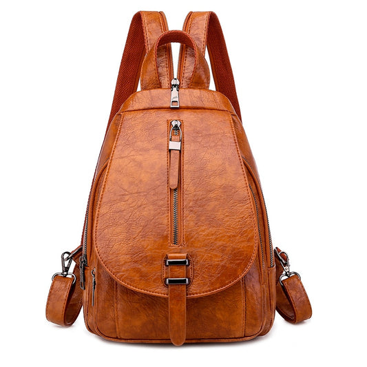 2020 Travel Shoulder Bag School Backpacks For Teenage Girls Sac A Dos Women Leather Backpacks High Quality Ladies Bagpack New