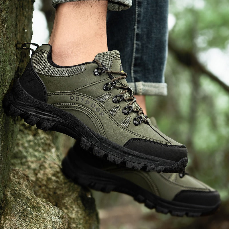 Oversized hiking shoes Men's autumn and winter outdoor