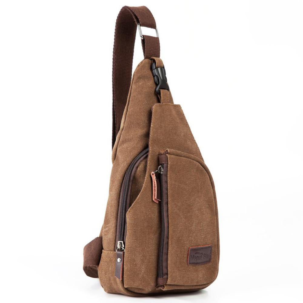 Men Canvas Messenger Bags Casual Travel Military Bag