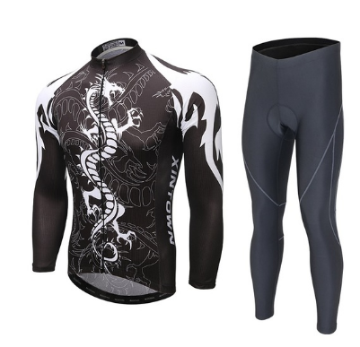 XINTOWN Cycling Sets Long Sleeve Breathable Jersey Clothes Bicicleta Mountain Bike Ropa Ciclismo Bicycle Set Long  LONGSHE